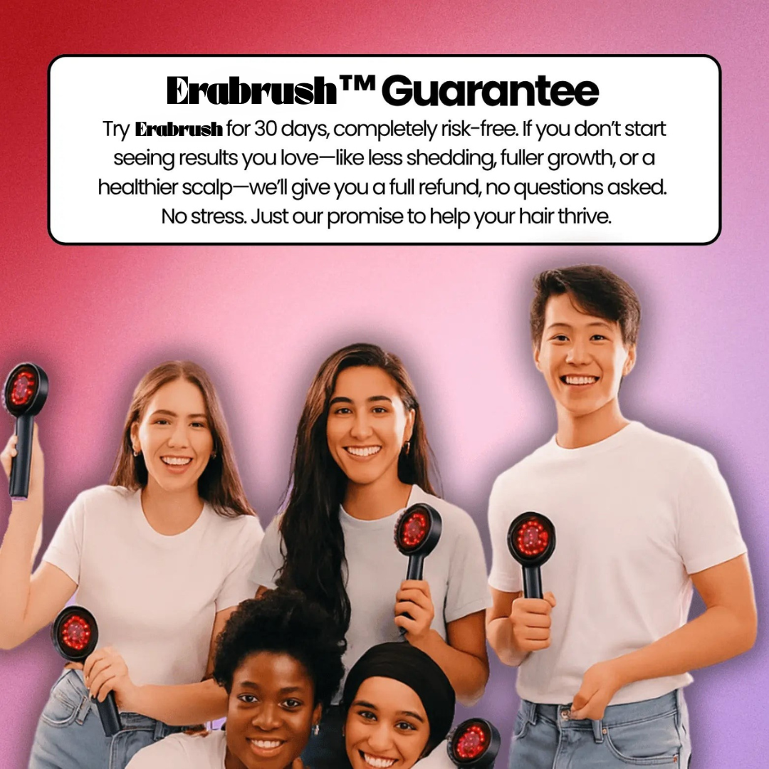 EraBrush™ + Hair Scalp Massager Brush for Hair Growth